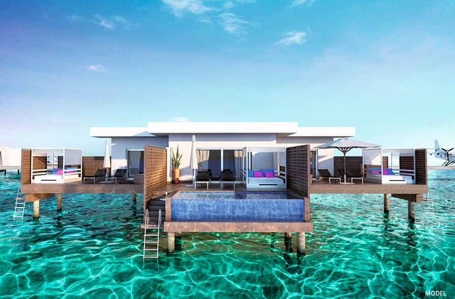 overwater Suite With Private Pool-水上泳池套房 房型图片及房间装修风格(悦宜湾奢享|宫殿酒店 Riu Palace Maldivas)海岛马尔代夫 