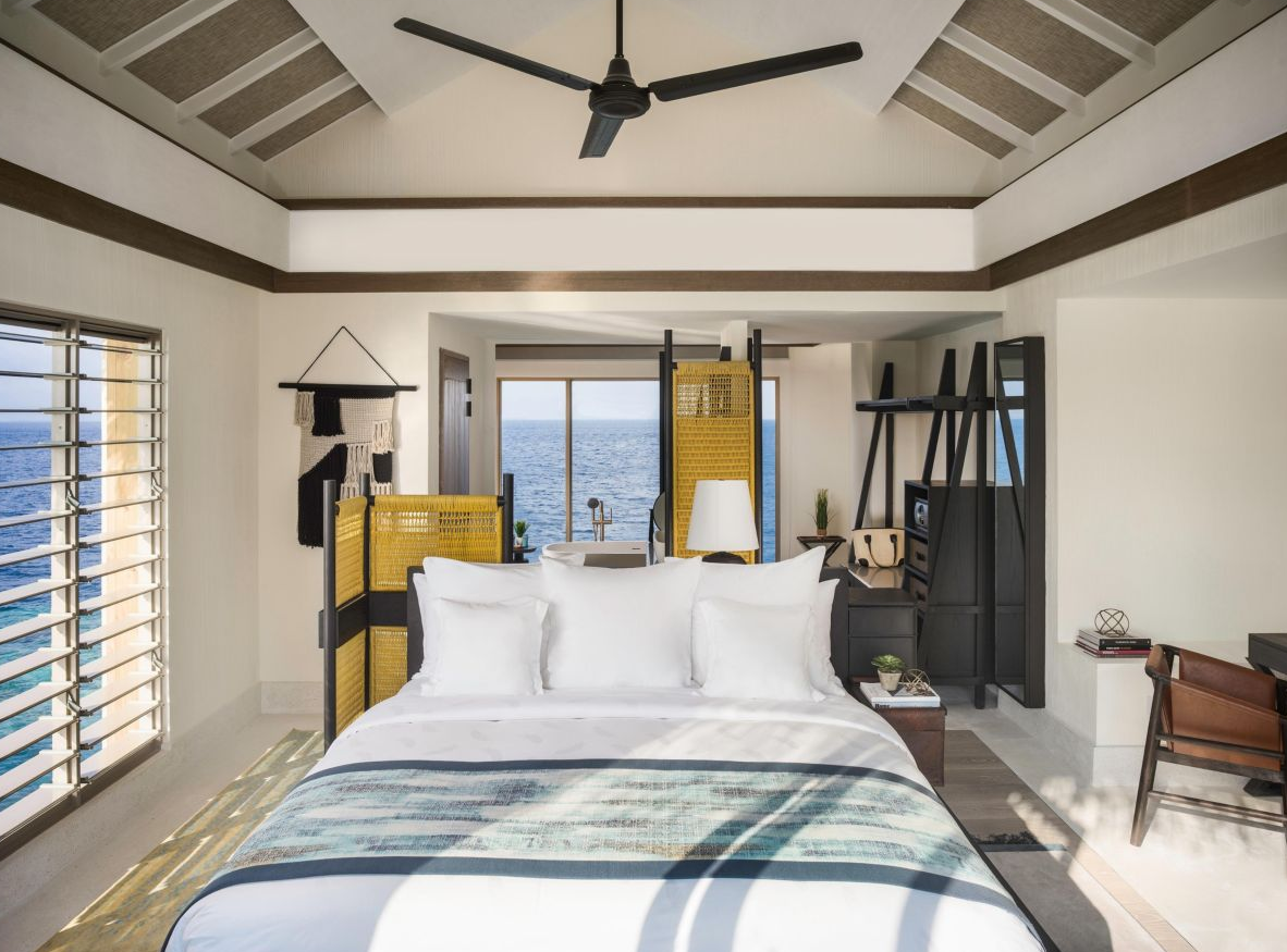 Sunrise One Bedroom Lagoon Pool Villa-日出一卧室泻湖泳池别墅 房型图片及房间装修风格(洲际酒店(ihg) InterContinental Maldives Maamunagau Resort)海岛马尔代夫