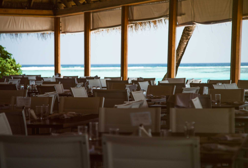 BEACH RESTAURANT dining美食的图片集( 国际美食 ),印度洋三大明珠马尔代夫,安利玛莎 Alimatha Aquatic Resort