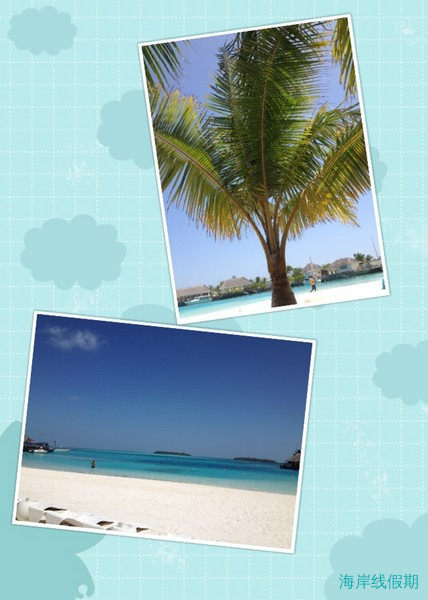 Honeymoon-Maldives Kandooma,马尔代夫游记，海岸线假期