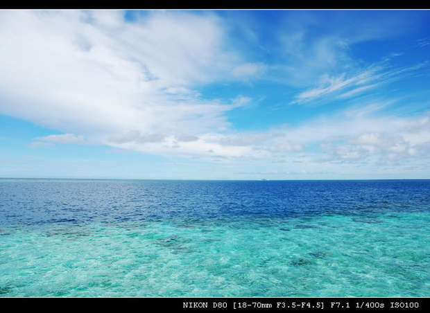 深浅分界线是浮潜好地方 深浅分界线是浮潜好地方