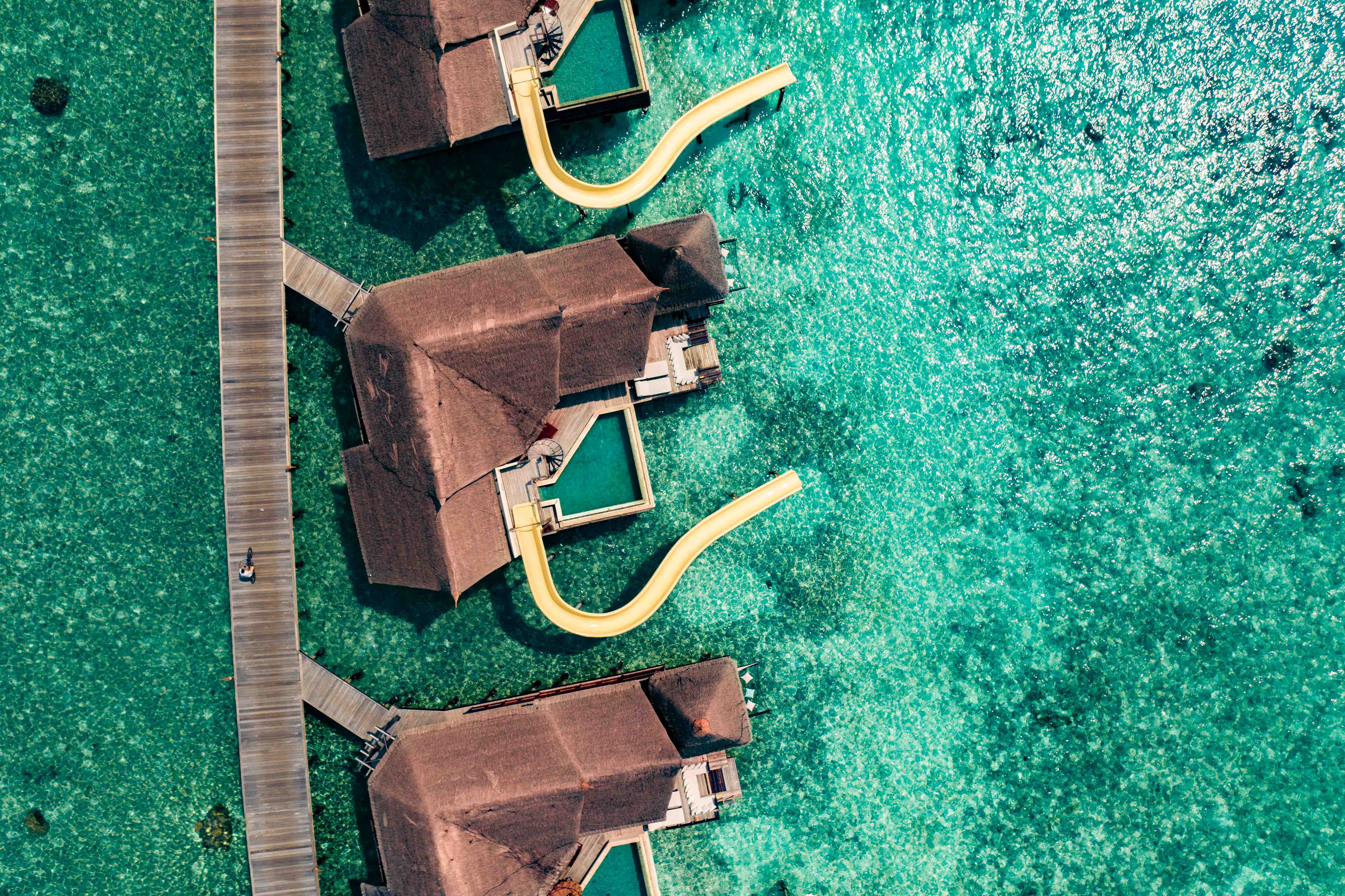 海洋泳池别墅带滑梯-Ocean Pool Suite with Slide 房型图片及房间装修风格(奥臻瑞泽铂丽富士--Ozen Reserve Bolifushi Ozen Reserve Bolifushi)海岛马尔代夫