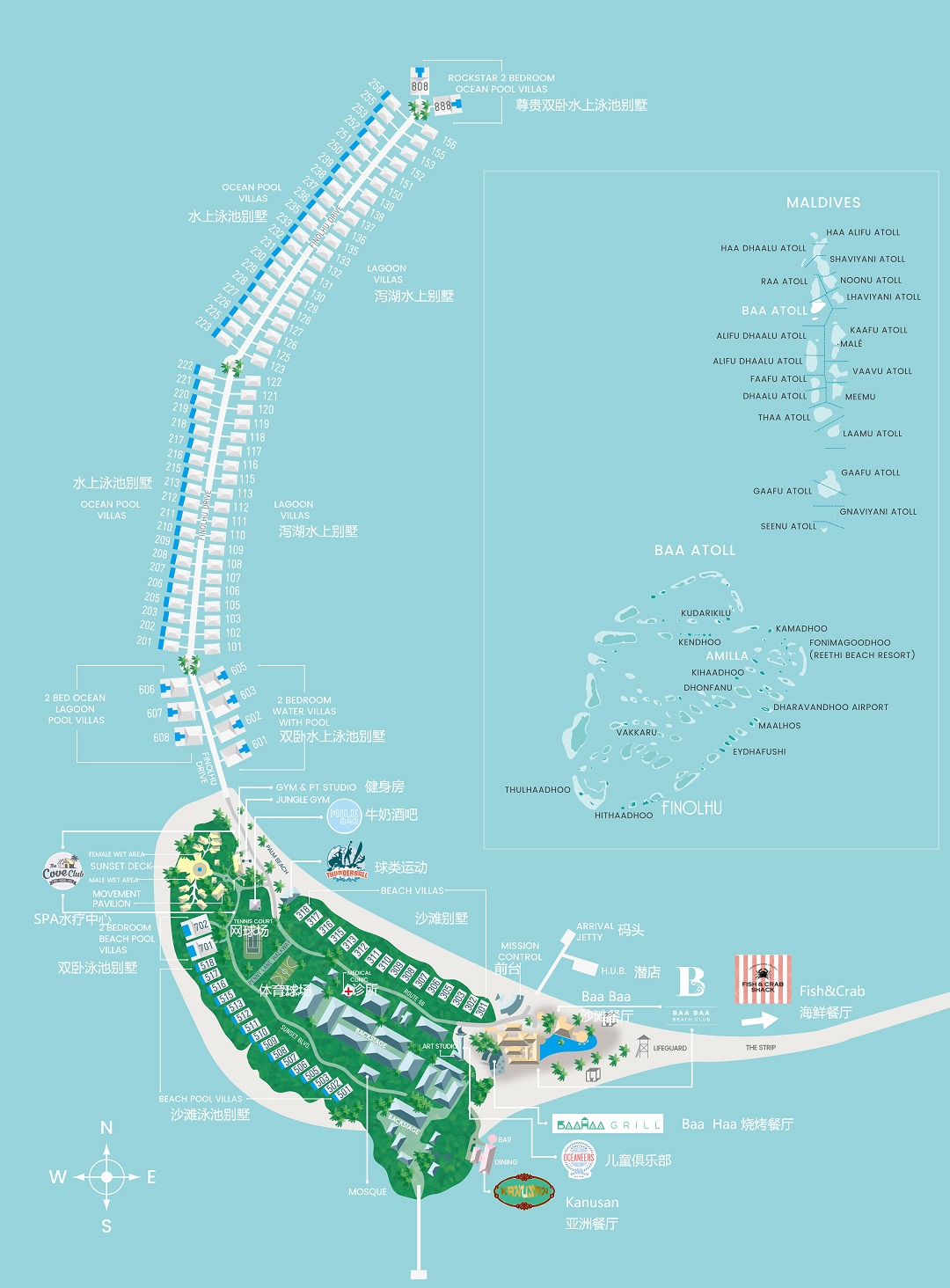 菲诺芙岛(Finolhu Maldives)|马尔代夫,攻略(图片,天气,浮潜,沙滩),岛屿游记,代理价格-海岸线官网