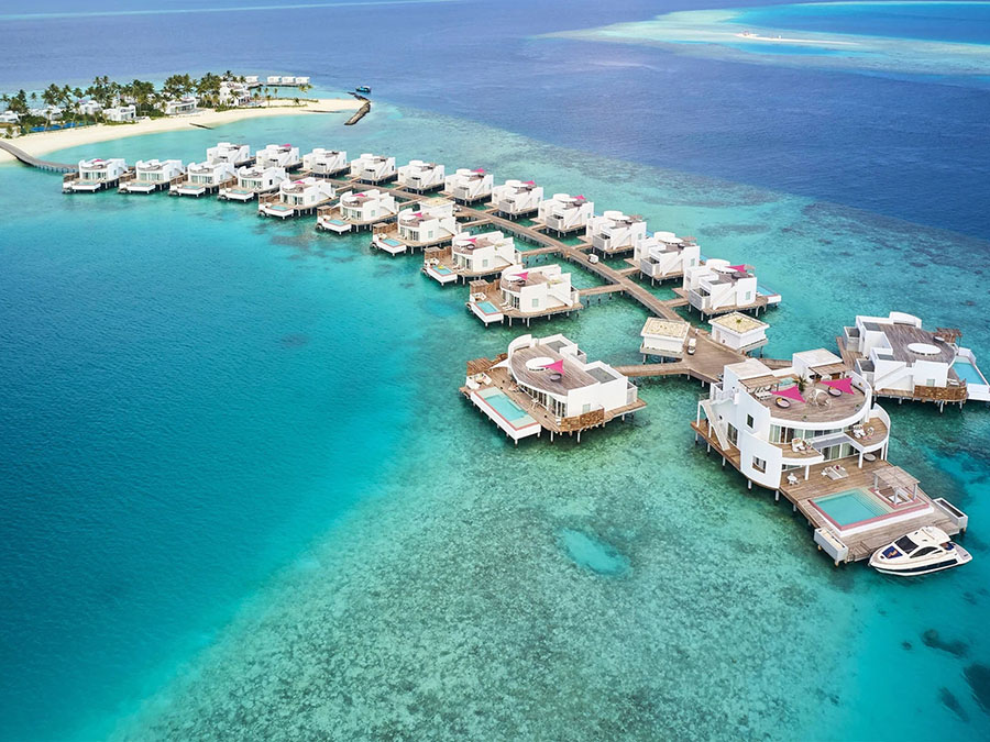 Two Bedroom Water Residence with Pool-双卧水上泳池住宅 房型图片及房间装修风格(卓美亚岛 Jumeirah Maldives Ohahali Island)海岛马尔代夫 