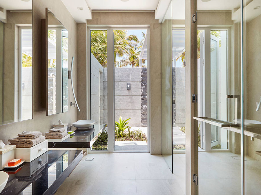 房型内部设施图片参考，如无边泳池与电视及音响， Two Bedroom Beach Residence-双卧室海滩住宅  maldievs(卓美亚岛 Jumeirah Maldives Ohahali Island) 