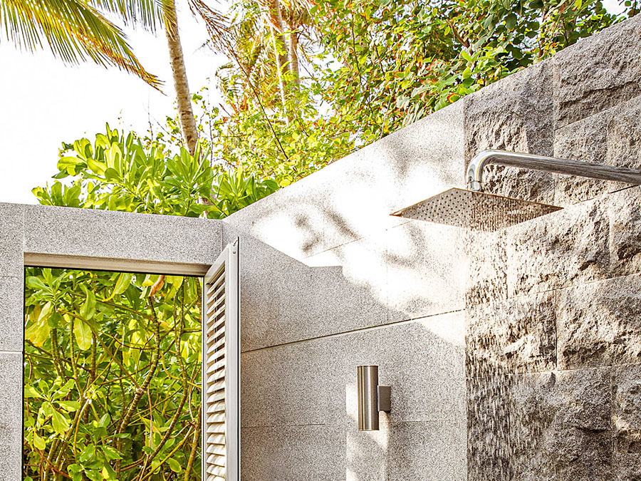 房型内部设施图片参考，如无边泳池与电视及音响， Beach Villa with Pool-沙滩泳池别墅 maldievs(卓美亚岛 Jumeirah Maldives Ohahali Island) 