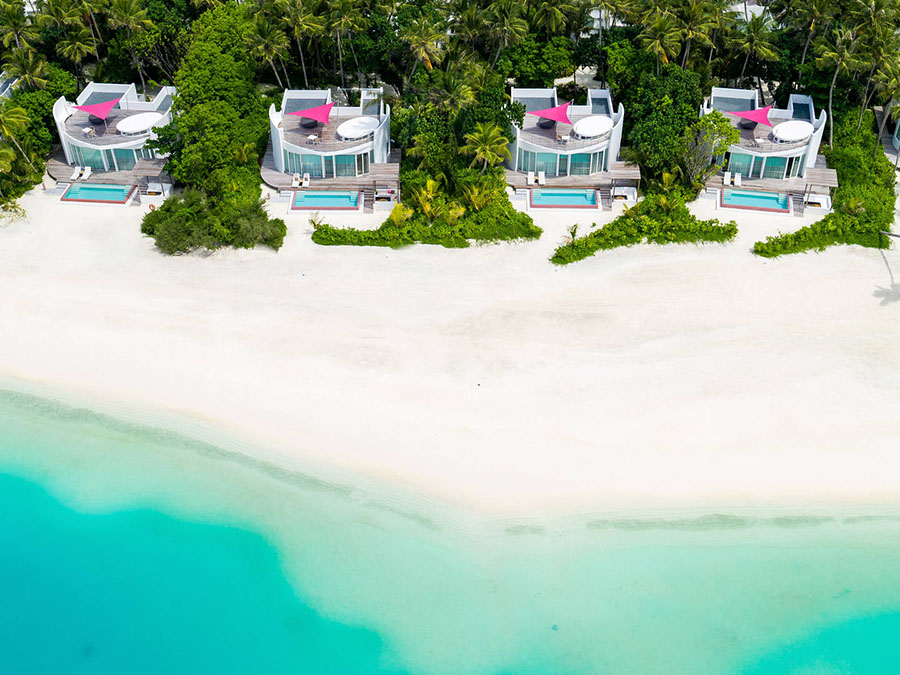 Beach Villa with Pool-沙滩泳池别墅 房型图片及房间装修风格(卓美亚岛 Jumeirah Maldives Ohahali Island)海岛马尔代夫 