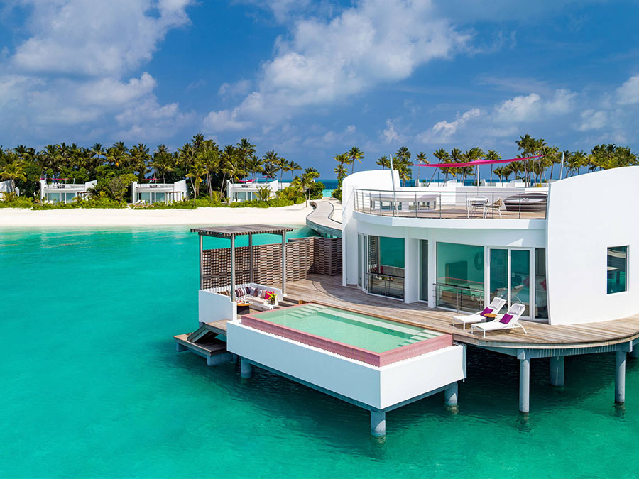 Deluxe Water Villa with Pool-豪华水上泳池别墅 房型图片及房间装修风格(卓美亚岛 Jumeirah Maldives Ohahali Island)海岛马尔代夫 