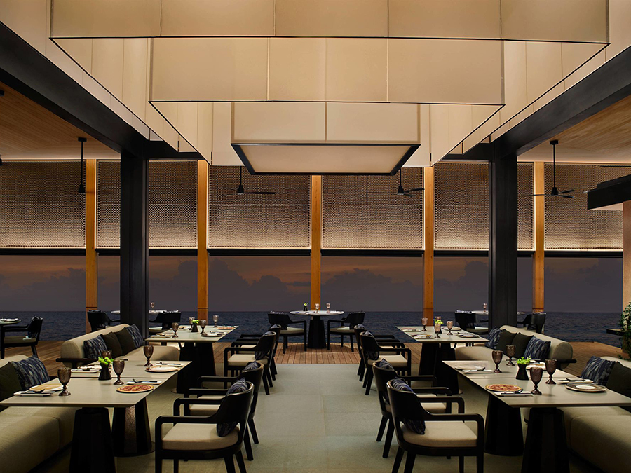 Summer Pavilion 餐厅 --粤菜餐厅 dining美食的图片集（ 中国粤菜 ），印度洋三大明珠马尔代夫,丽思卡尔顿 The Ritz Carlton Maldives