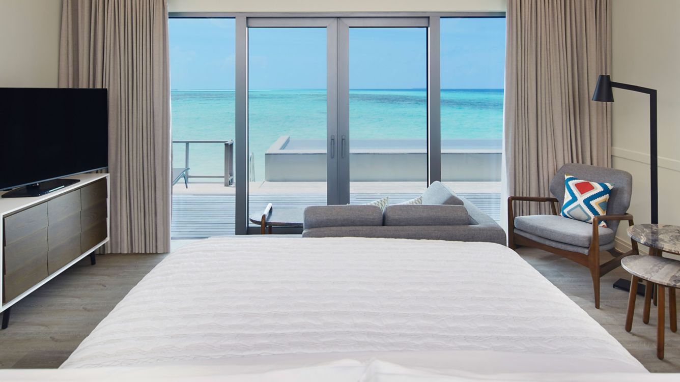 2 Bedroom Overwater Villa With Pool-双卧室水上泳池别墅  房型图片及房间装修风格(艾美酒店 Le Meridien Maldives Resort & Spa)海岛马尔代夫 