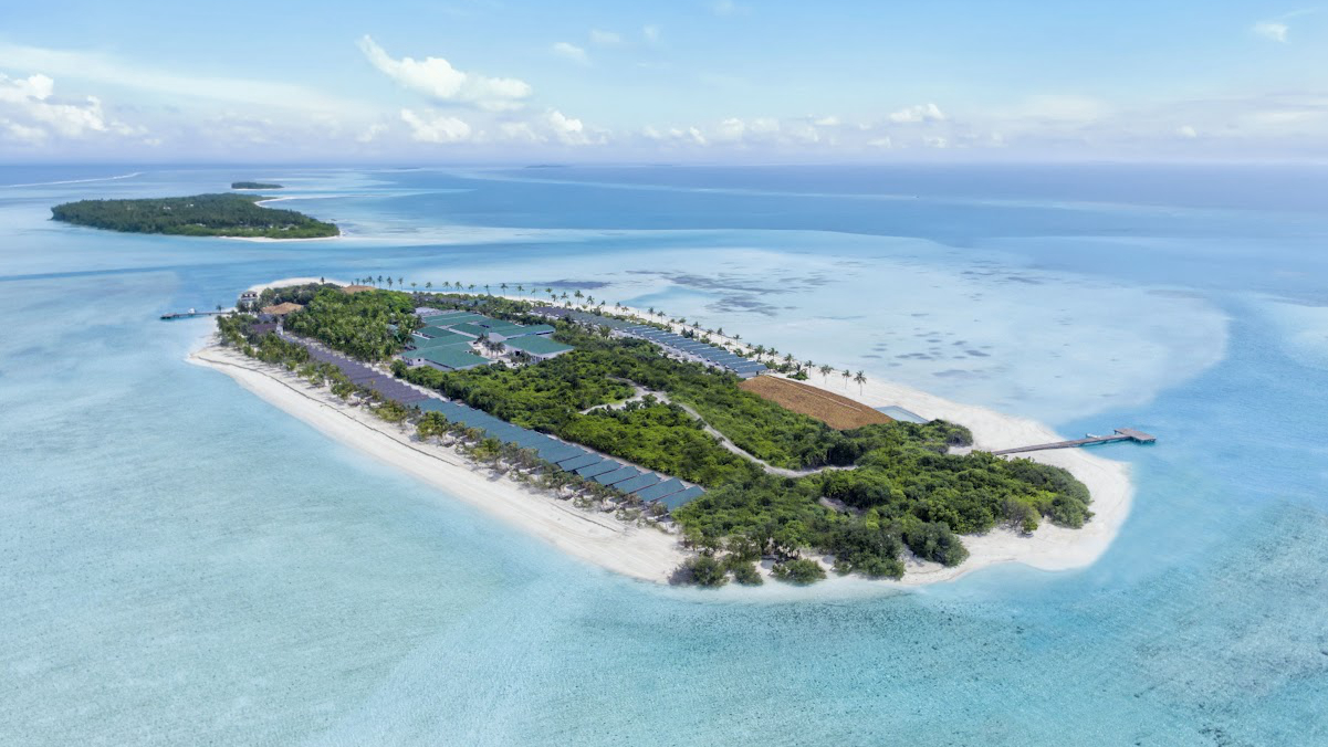  英娜胡拉 Innahura Maldives Resort 鸟瞰地图birdview map清晰版 马尔代夫