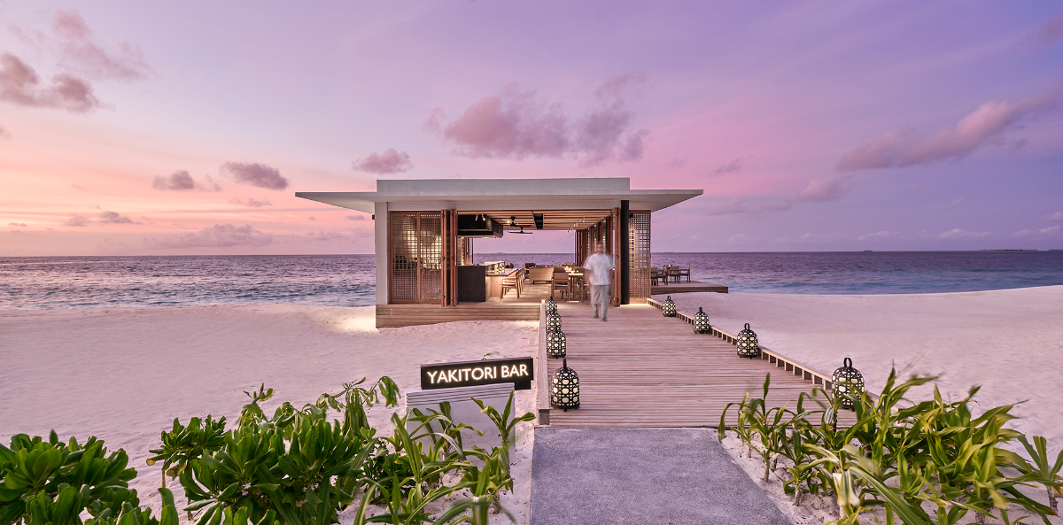 阿丽拉科泰法鲁岛 Alila Kothaifaru Maldives,dining时间(  )美食攻略 Yakitori Bar--Yakitori 酒吧 ,方便大家选岛(海岸线假期一级代理提供),海岛马尔代夫maldives