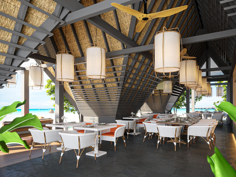 科拉科拉岛 Cora Cora Maldives,dining时间( 18:30-22:30 )美食攻略 亚洲餐厅--Ginger Moon ,方便大家选岛(海岸线假期一级代理提供),海岛马尔代夫maldives
