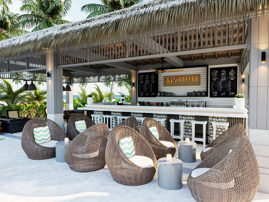 科拉科拉岛 Cora Cora Maldives,dining时间( 全天 )美食攻略 咖啡厅--My Coffee ,方便大家选岛(海岸线假期一级代理提供),海岛马尔代夫maldives