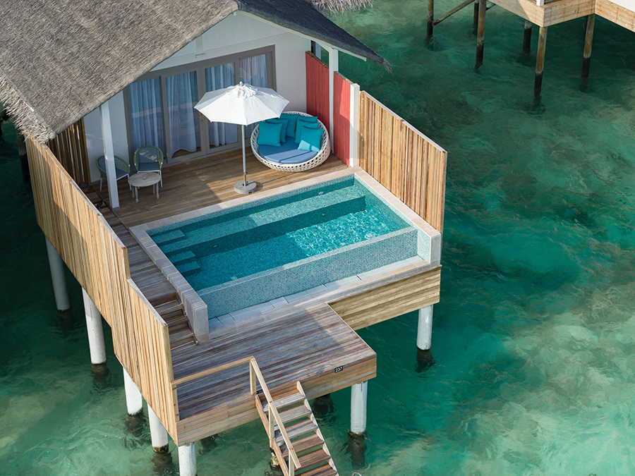 Lagoon Pool Villa-潟湖泳池别墅 房型图片及房间装修风格(科拉科拉岛 Cora Cora Maldives)海岛马尔代夫
