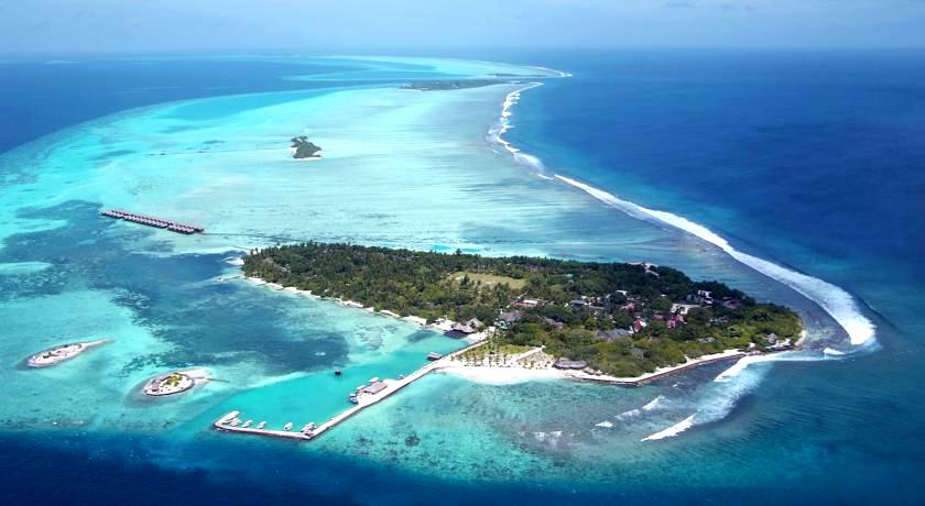  白金岛|大劳力士岛 Adaraan Hudhuranfushi 鸟瞰地图birdview map清晰版 马尔代夫