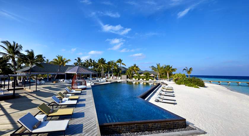 阿玛瑞|豪沃达 Amari Havodda Maldives ,马尔代夫风景图片集:沙滩beach与海水water太美，泳池pool与水上活动watersport好玩