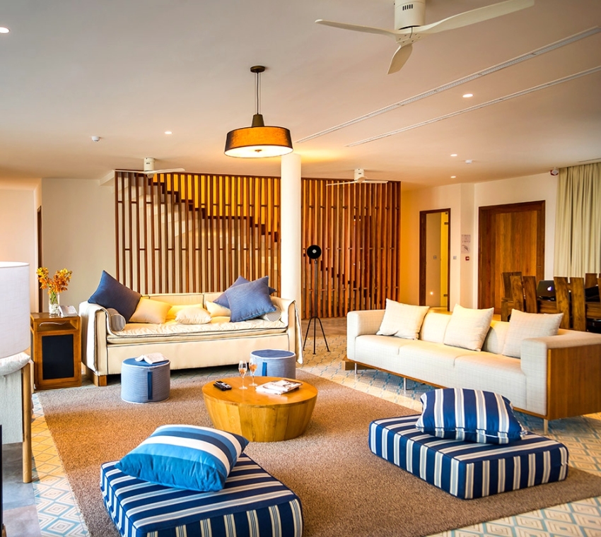 沙滩四卧室套房-Beach Residence 4 Bedroom 房型图片及房间装修风格(阿米拉 Amilla Fushi)海岛马尔代夫 