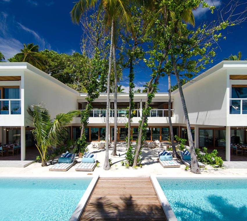 超大八卧室套房-Great Beach Residence-8 bedroom 房型图片及房间装修风格(阿米拉 Amilla Fushi)海岛马尔代夫 