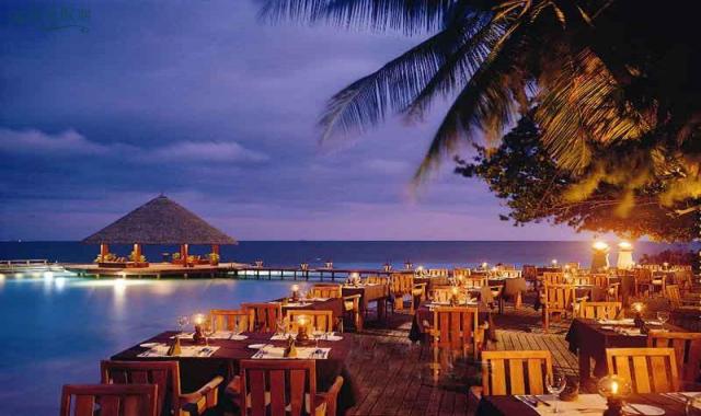 Riveli dining美食的图片集( 国际风味 ),印度洋三大明珠马尔代夫,悦椿伊瑚鲁(葫芦)岛 Angsana Ihuru