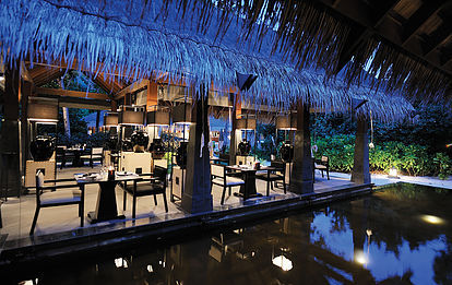 阿雅达岛 Ayada Maldives,dining时间( 19:00至22:00,星期五休息 )美食攻略 Kai餐厅 ,方便大家选岛(海岸线假期一级代理提供),海岛马尔代夫maldives