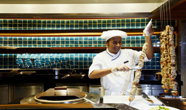 Al Khaimah dining美食的图片集（ 中东阿拉伯美食 ），印度洋三大明珠马尔代夫,国王岛(圣塔拉富士) Centara Ras Fushi