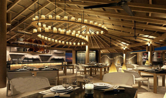 Suan Bua dining美食的图片集（ 泰国菜 ），印度洋三大明珠马尔代夫,国王岛(圣塔拉富士) Centara Ras Fushi