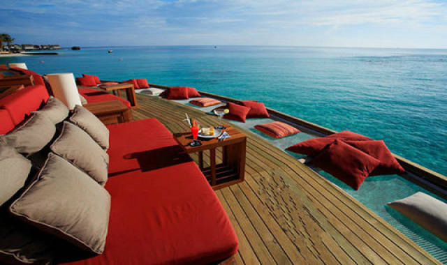 Viu Bar dining美食的图片集（ 小吃，鸡尾酒和点心 ），印度洋三大明珠马尔代夫,国王岛(圣塔拉富士) Centara Ras Fushi