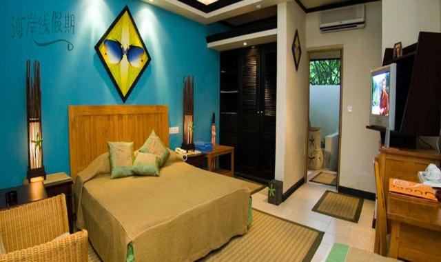 海滩平房-Beach Bungalow 房型图片及房间装修风格(艾拉胡岛|艾拉湖 Ellaidhoo By Cinnamon)海岛马尔代夫 