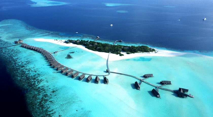  可可亚岛 Cocoa Maldives 鸟瞰地图birdview map清晰版 马尔代夫
