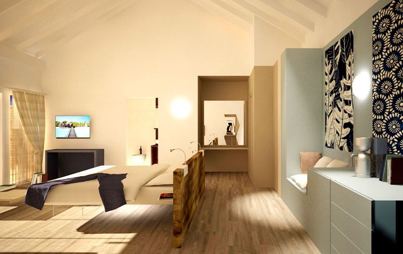 房型内部设施图片参考，如无边泳池与电视及音响， 泻湖泳池套房-Lagoon Suite With Pool maldievs(可可尼岛 Cocoon Maldives) 