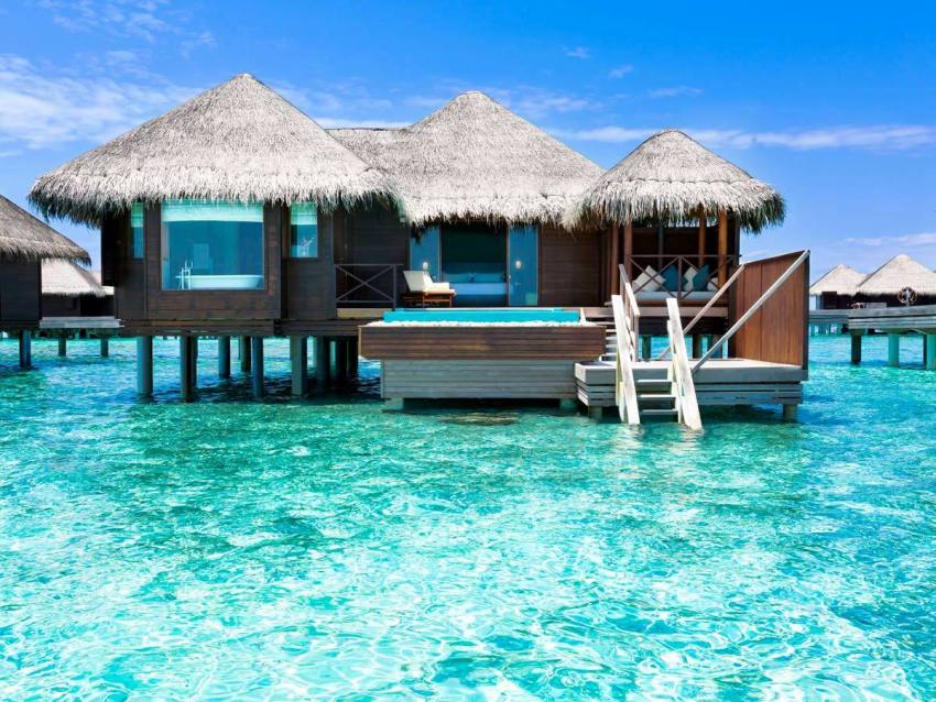 泄湖水上别墅-Lagoon bungalow with pool 房型图片及房间装修风格(芙花芬岛|胡花芬 Huvafen Fushi)海岛马尔代夫 