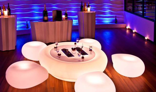 Bubble Lounge(香槟酒廊) dining美食的图片集( 美酒 ),印度洋三大明珠马尔代夫,伊露岛|伊露富士 THE SUN SIYAM IRU FUSHI