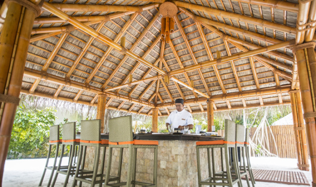 Teppanyaki(日式铁板烧) dining美食的图片集( 日本美食 ),印度洋三大明珠马尔代夫,伊露岛|伊露富士 THE SUN SIYAM IRU FUSHI