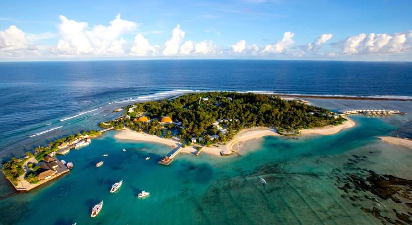  康杜玛(马)岛 Kandooma Maldives 鸟瞰地图birdview map清晰版 马尔代夫
