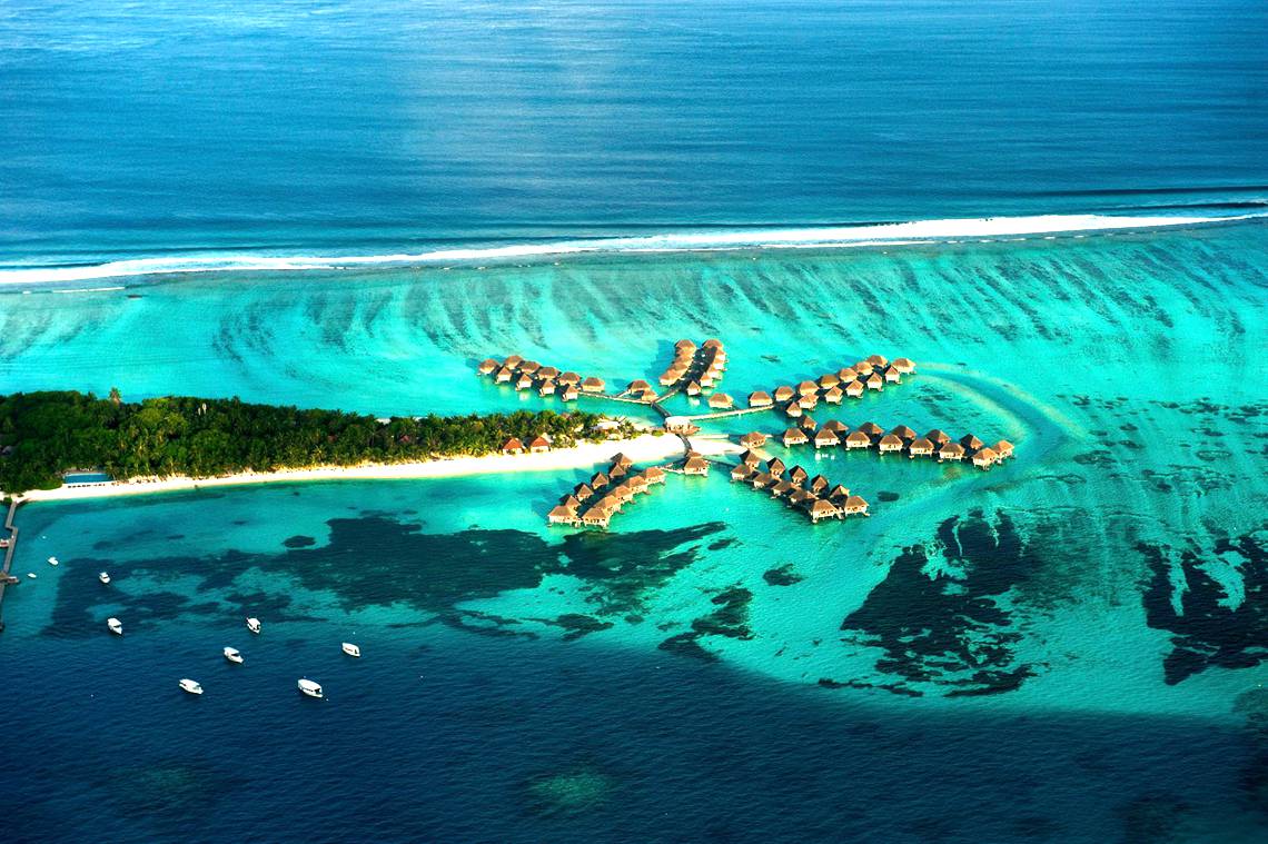  卡尼岛 Club Med Kani 鸟瞰地图birdview map清晰版 马尔代夫