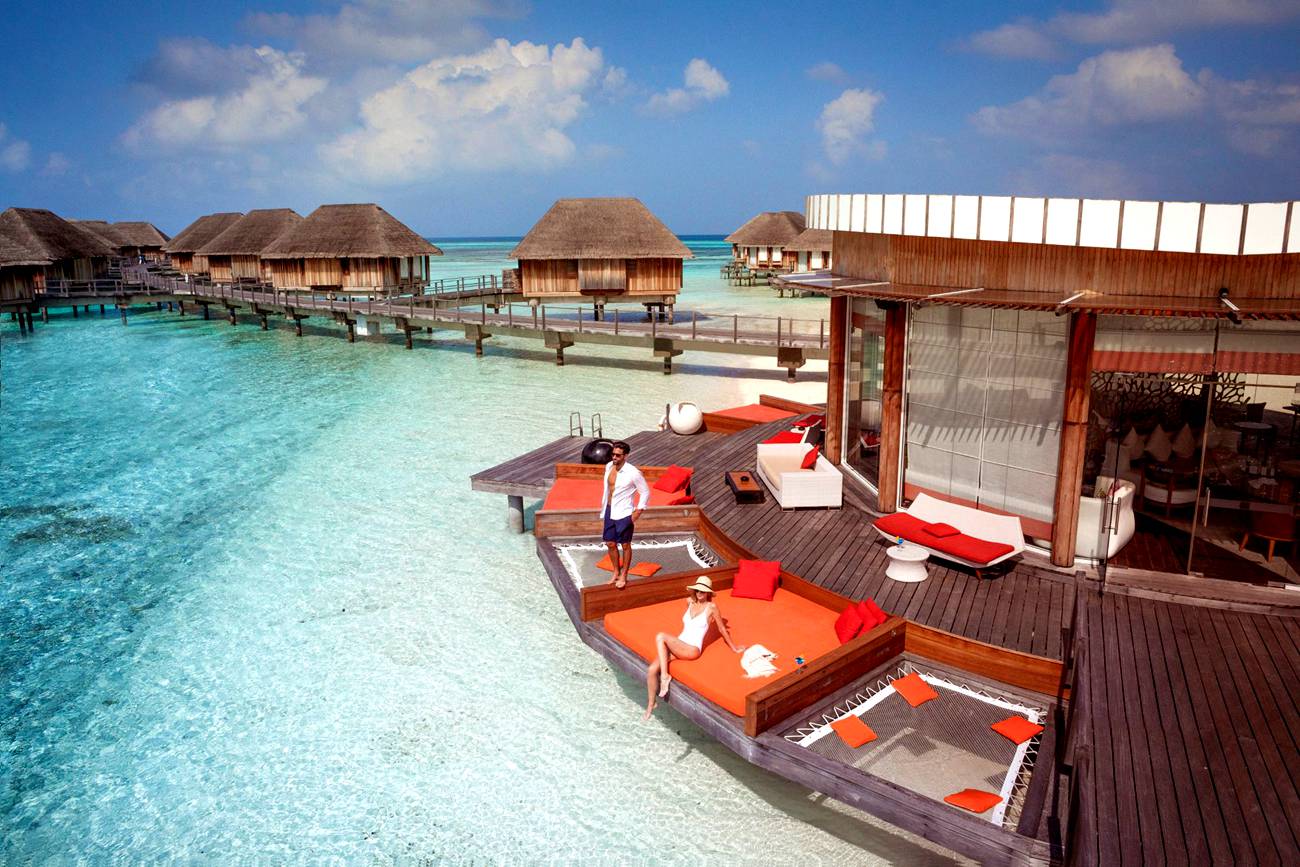 卡尼岛 Club Med Kani ,马尔代夫风景图片集:沙滩beach与海水water太美，泳池pool与水上活动watersport好玩