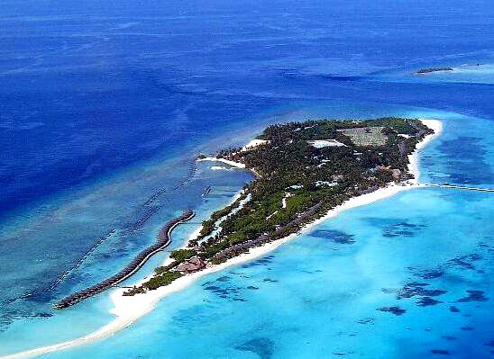  古丽都岛 Kuredu Island 鸟瞰地图birdview map清晰版 马尔代夫