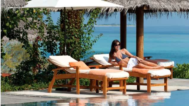 Poolside Bar （池畔酒吧） dining美食的图片集（ 各式美酒、饮品 ），印度洋三大明珠马尔代夫,大四季-兰达吉拉瓦鲁 Fourseasons Landaa Giraavaru