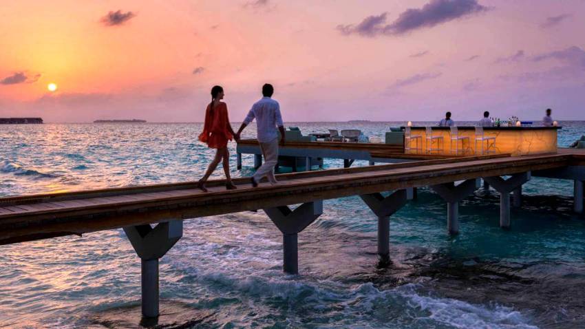 SeaBar(酒吧) dining美食的图片集( 鸡尾酒、餐前小吃 ),印度洋三大明珠马尔代夫,大四季-兰达吉拉瓦鲁 Fourseasons Landaa Giraavaru