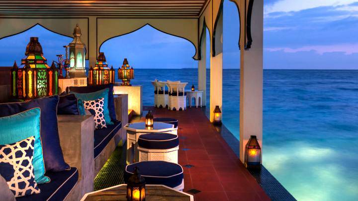 Shisha Bar （水烟酒吧） dining美食的图片集（ 咖啡、美酒 ），印度洋三大明珠马尔代夫,大四季-兰达吉拉瓦鲁 Fourseasons Landaa Giraavaru