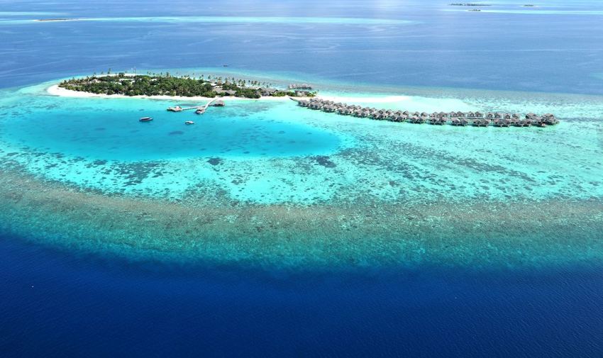  洛马 Loama Maldives 鸟瞰地图birdview map清晰版 马尔代夫