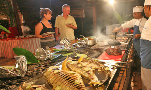 Malafyi Reatuarant dining美食的图片集（ 地中海、欧洲、亚洲风味 ），印度洋三大明珠马尔代夫,马杜加里 Madoogali Maldives