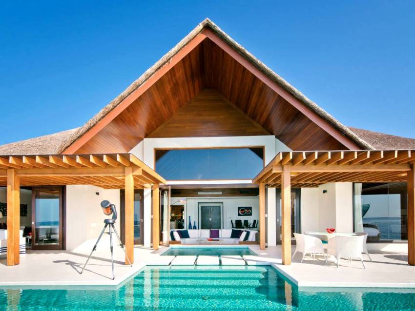 双卧室海洋泳池套房-TWO BEDROOM OCEAN POOL PAVILION 房型图片及房间装修风格(尼亚玛 Niyama Maldives)海岛马尔代夫 