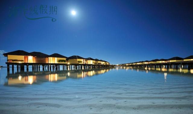 房型内部设施图片参考，如无边泳池与电视及音响， 按摩水上别墅-Jacuzzi Water Villa maldievs(天堂岛 Paradise island) 