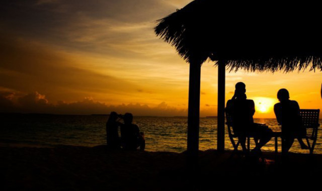 Beach Bars dining美食的图片集（ 各类酒水及果汁 ），印度洋三大明珠马尔代夫,瑞提海滩 Reethi beach resort