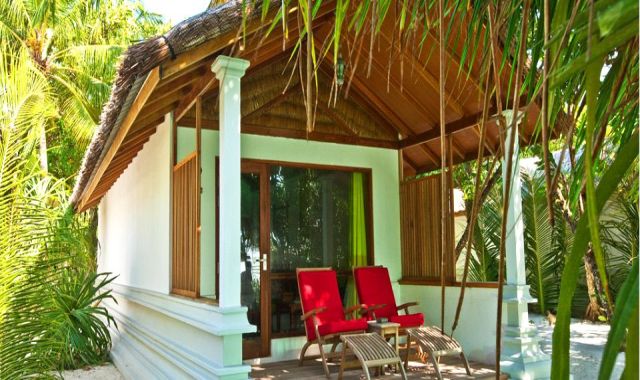 豪华别墅-Deluxe Villa 房型图片及房间装修风格(瑞提海滩 Reethi beach resort)海岛马尔代夫 