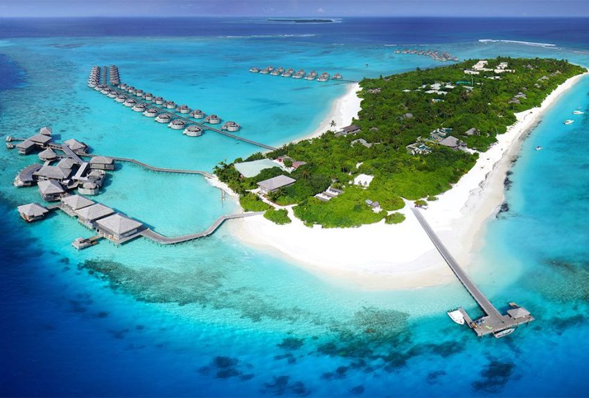  六善拉姆 Six Senses Laamu Maldives 鸟瞰地图birdview map清晰版 马尔代夫