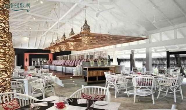 Latitude dining美食的图片集（ 亚洲美食 ），印度洋三大明珠马尔代夫,泰姬珊瑚岛 Taj Coral Reef Resort