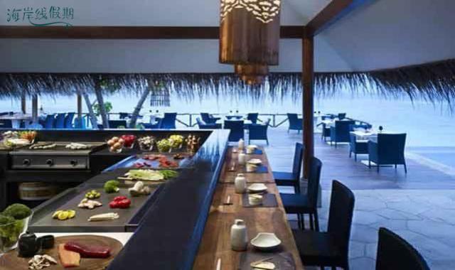 Open-The Grill dining美食的图片集（ 烧烤 ），印度洋三大明珠马尔代夫,泰姬珊瑚岛 Taj Coral Reef Resort
